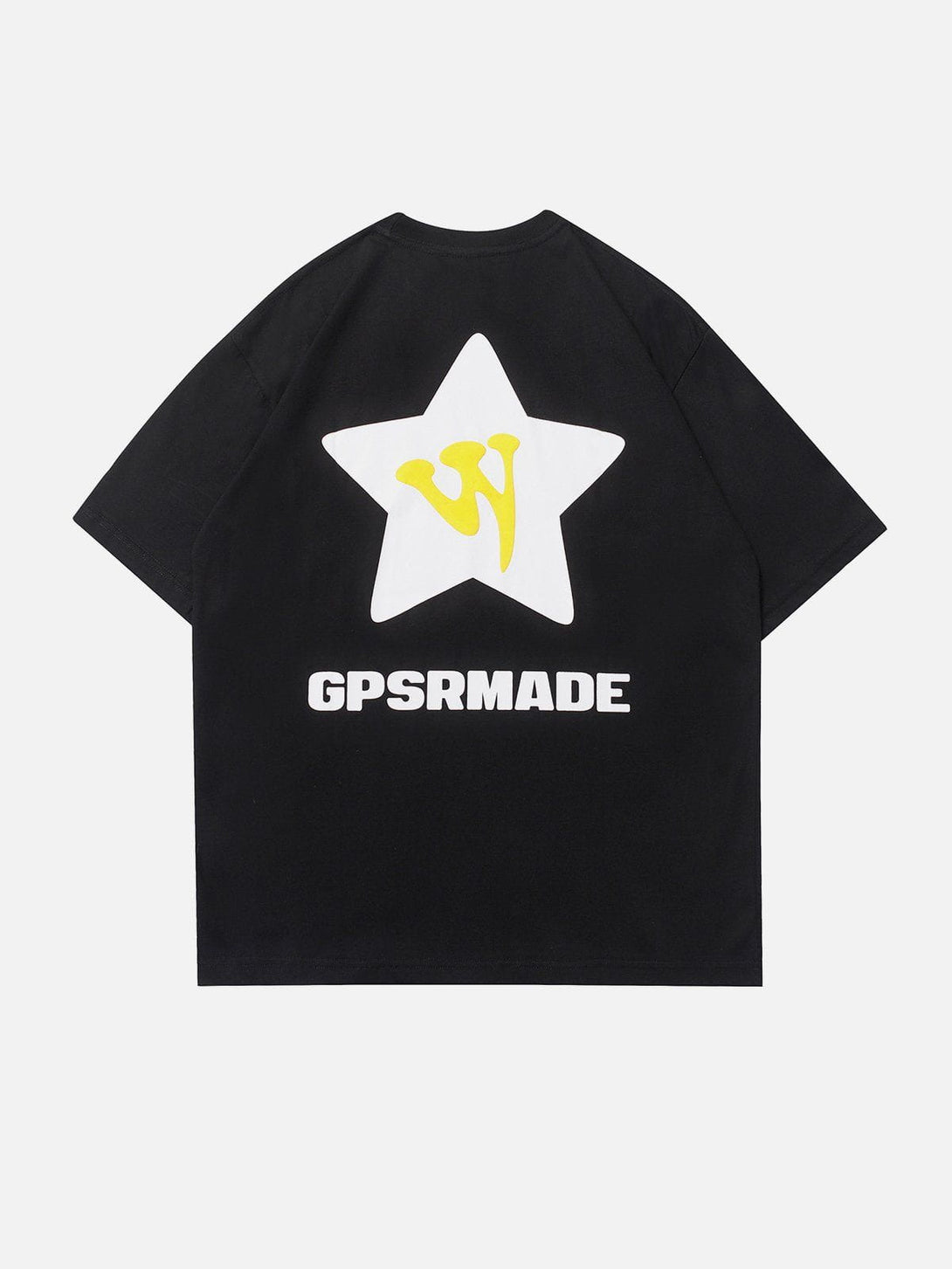 Helmiss - Star Print Tee- Streetwear Fashion - helmiss.com