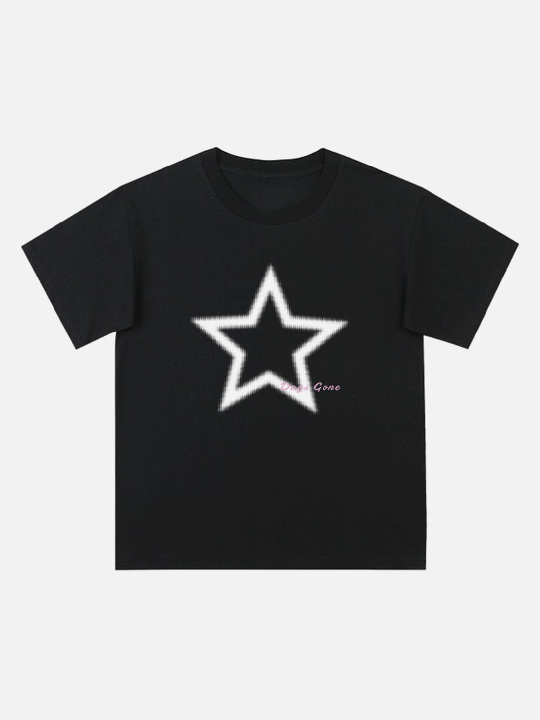 Helmiss - Star Print Tee- Streetwear Fashion - helmiss.com