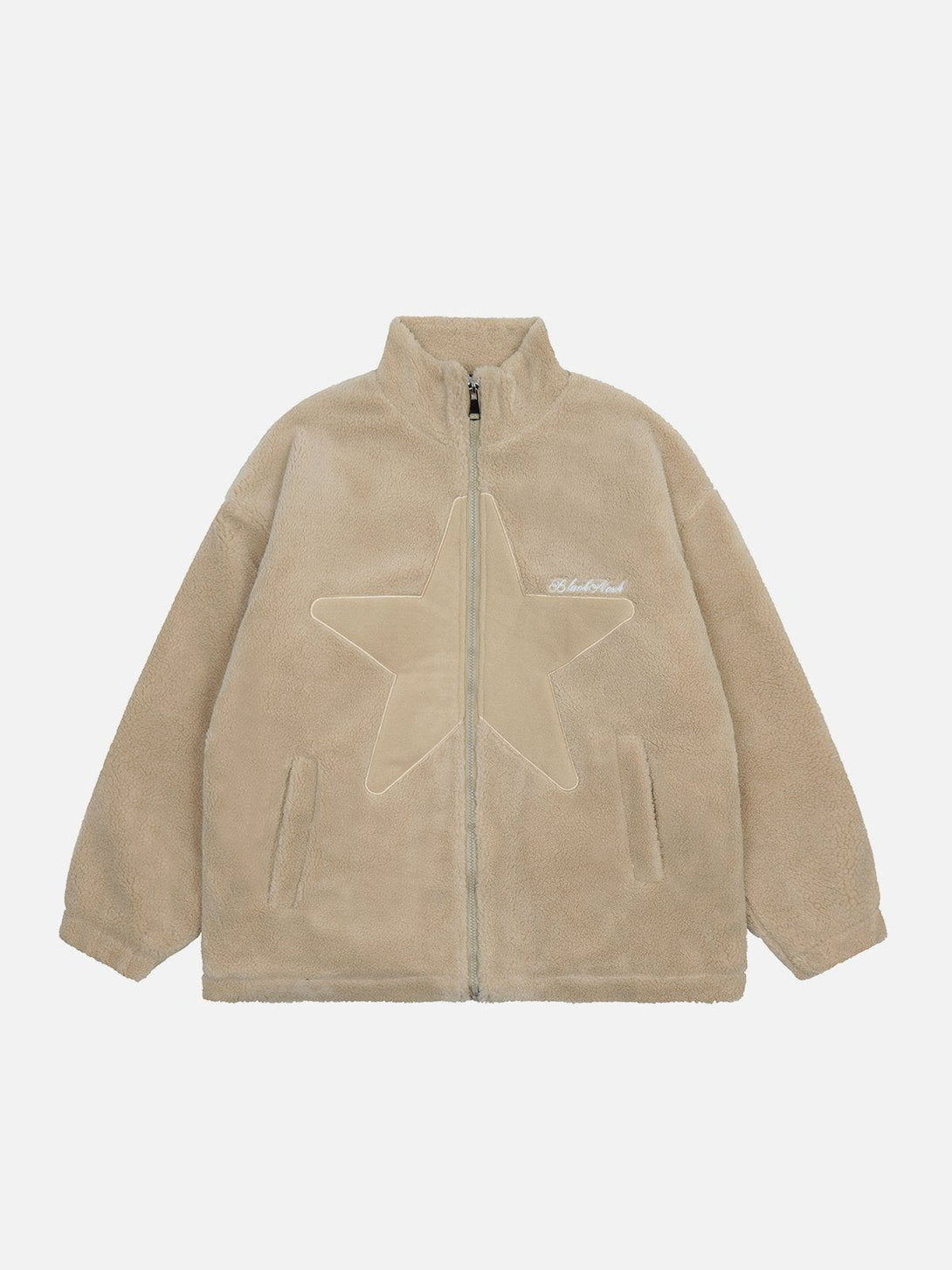 Helmiss - Star Sherpa Winter Coat- Streetwear Fashion - helmiss.com