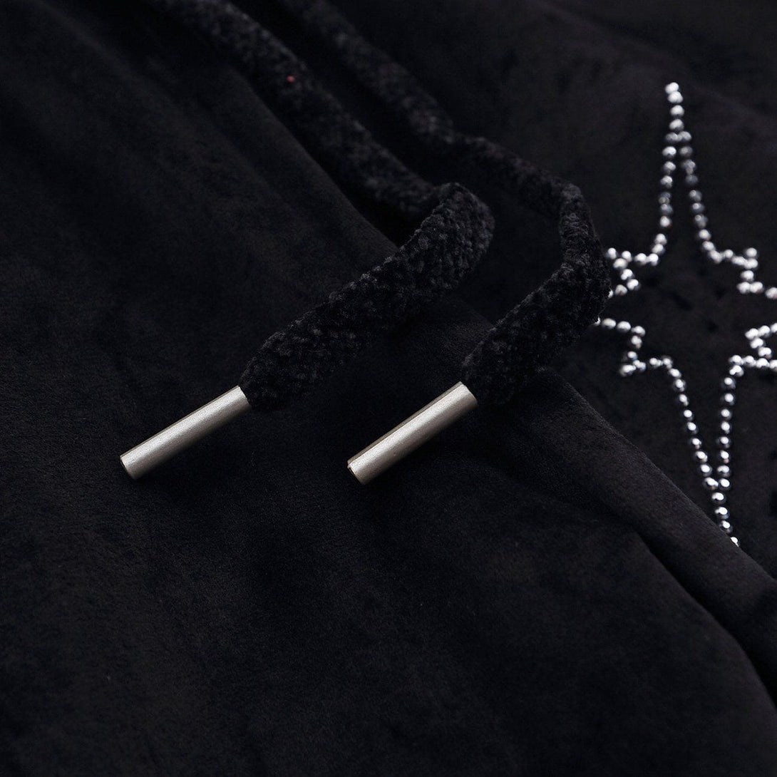 Helmiss - Star Sticker Diamond Pants- Streetwear Fashion - helmiss.com