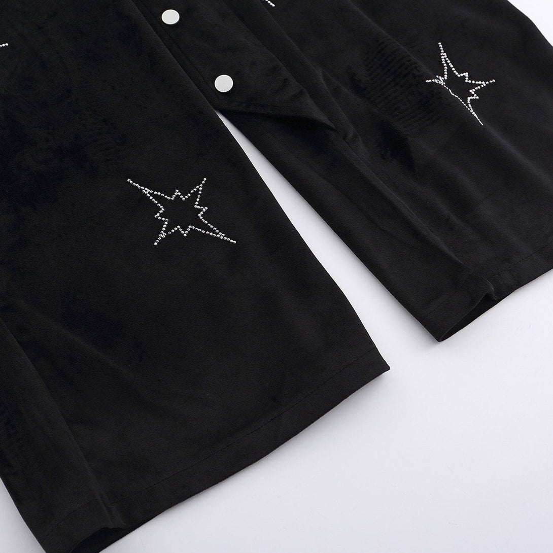 Helmiss - Star Sticker Diamond Pants- Streetwear Fashion - helmiss.com