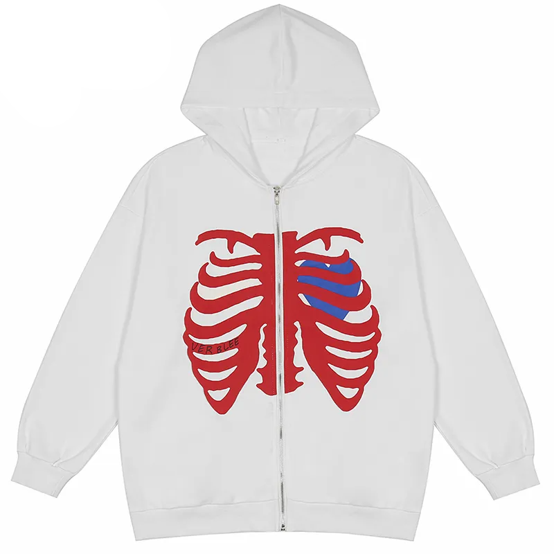 Helmiss - Sternum Skeleton Hoodie- Streetwear Fashion - helmiss.com