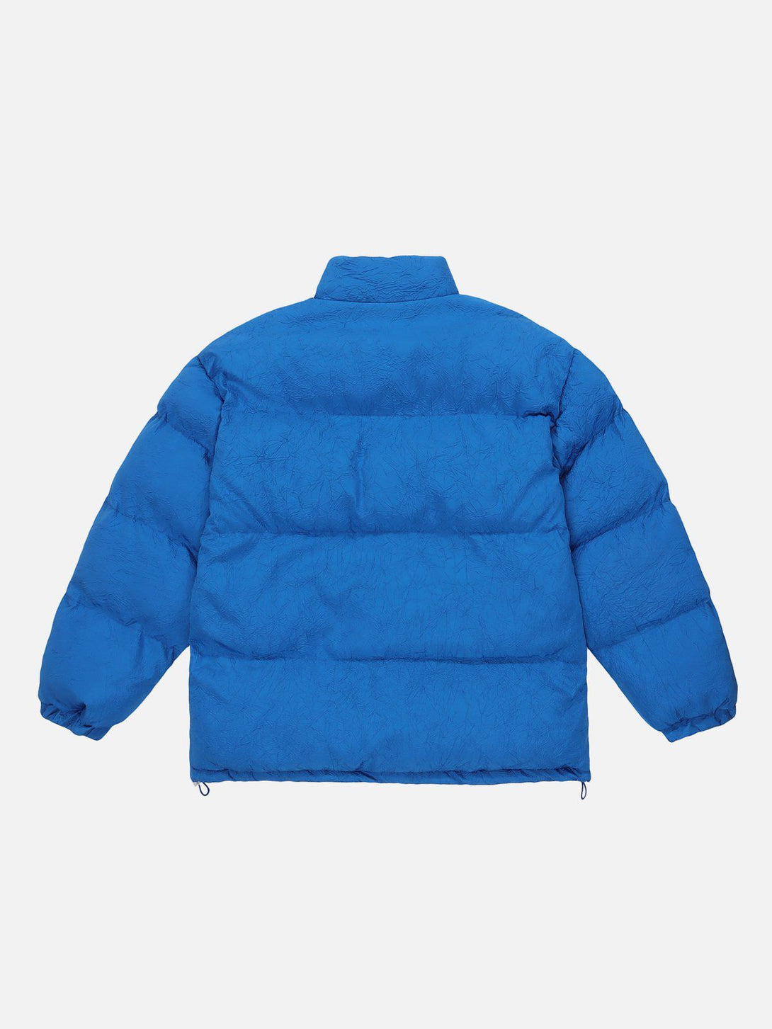 Helmiss - Stitching Color Pleated Winter Coat- Streetwear Fashion - helmiss.com