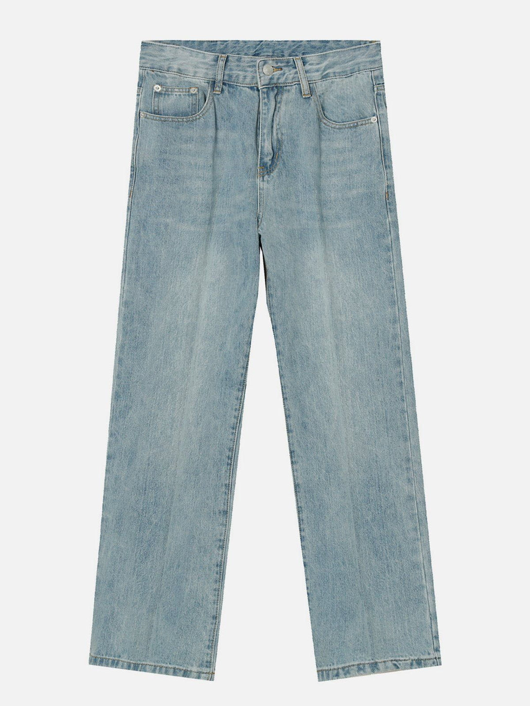 Helmiss - Straight Casual Jeans- Streetwear Fashion - helmiss.com