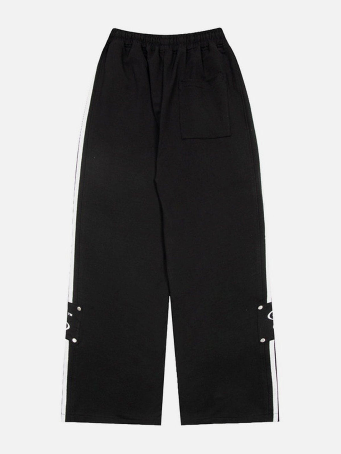 Helmiss - Striped Drawstring Sweatpants- Streetwear Fashion - helmiss.com