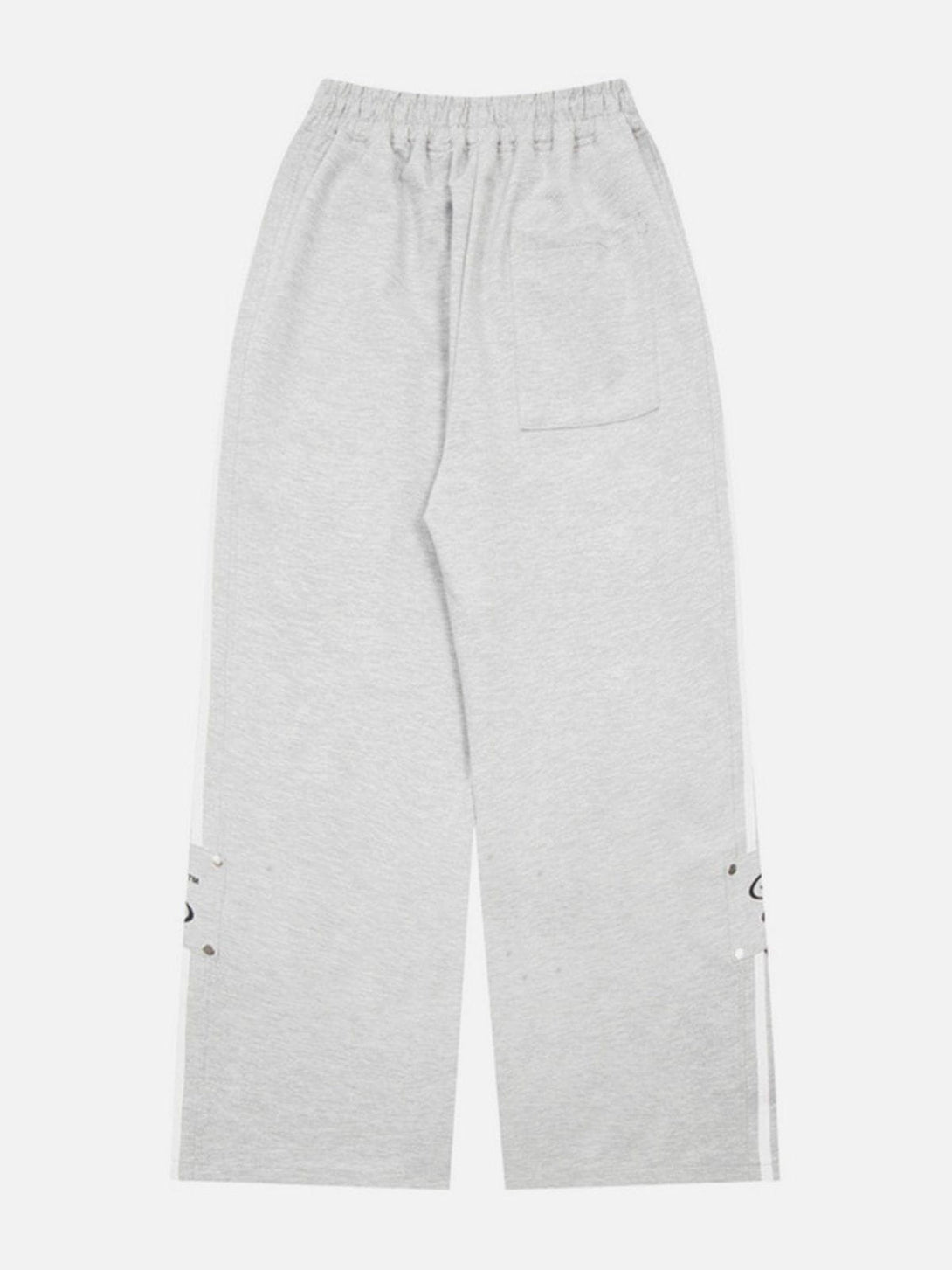 Helmiss - Striped Drawstring Sweatpants- Streetwear Fashion - helmiss.com