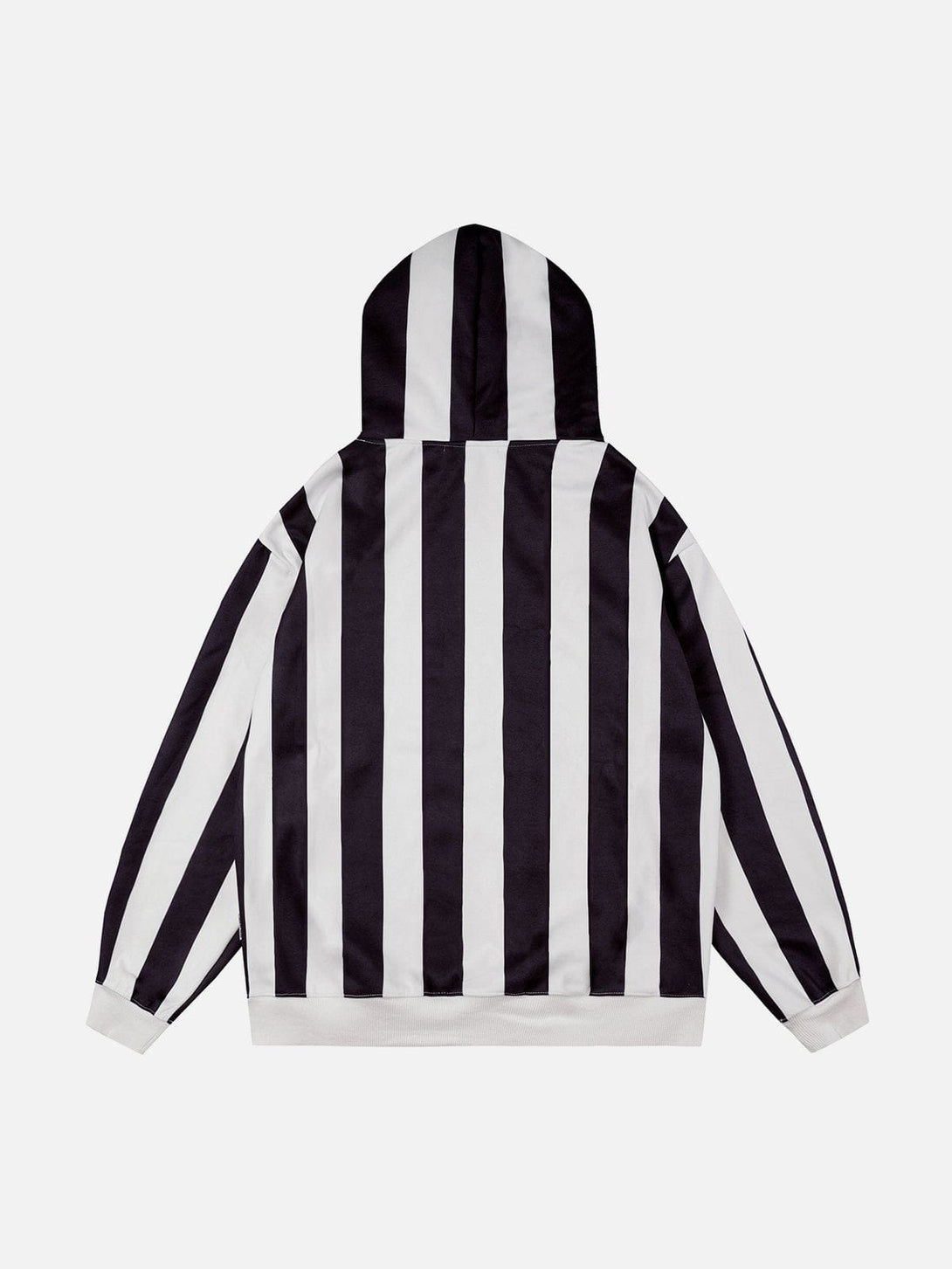 Helmiss - Striped Embroidery Hoodie- Streetwear Fashion - helmiss.com