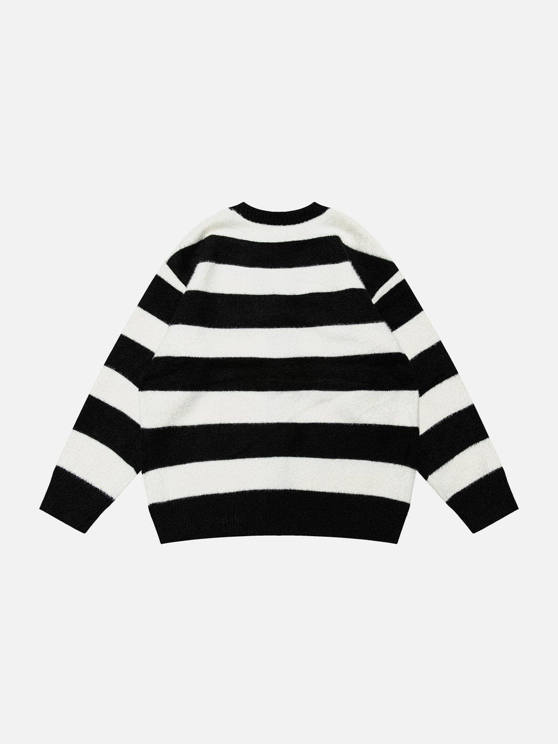 Helmiss - Stripes Mohair Cardigan- Streetwear Fashion - helmiss.com