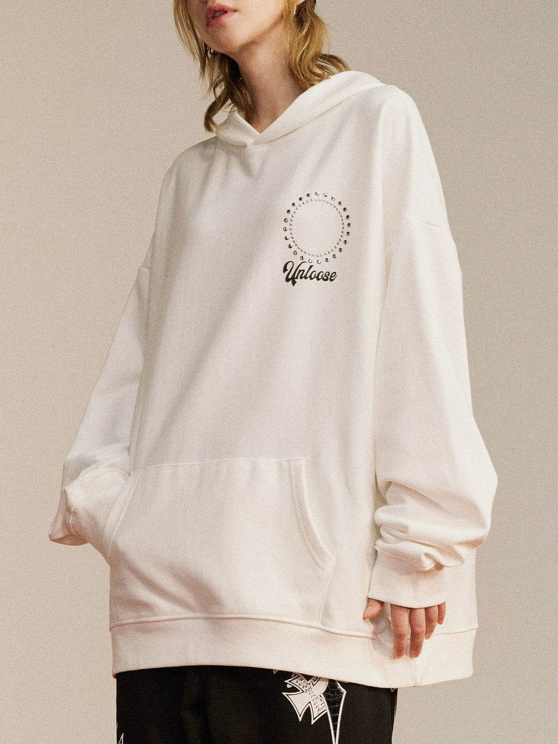 Helmiss - Sunshine Mountain Letter Foam Hoodie- Streetwear Fashion - helmiss.com