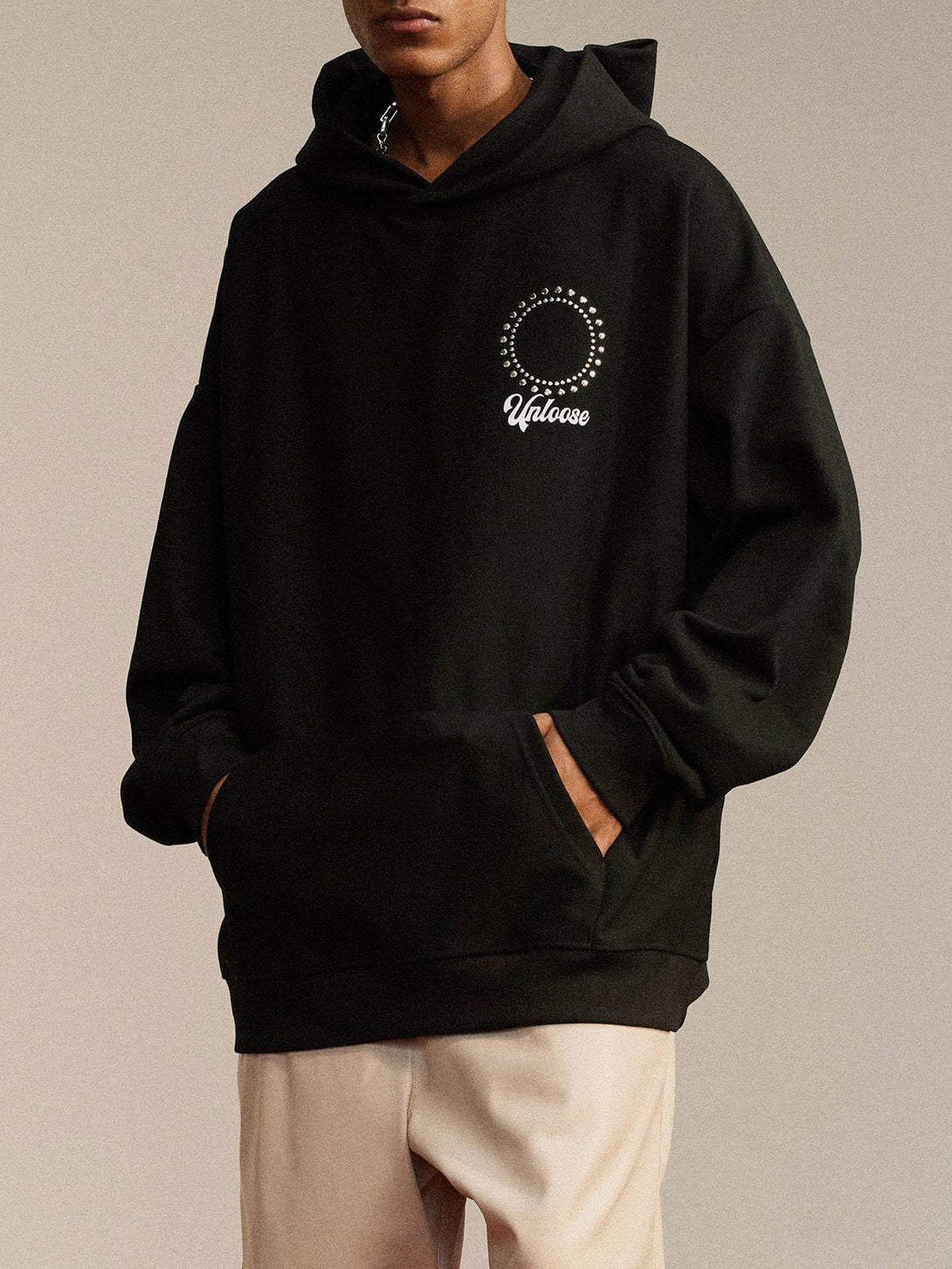 Helmiss - Sunshine Mountain Letter Foam Hoodie- Streetwear Fashion - helmiss.com