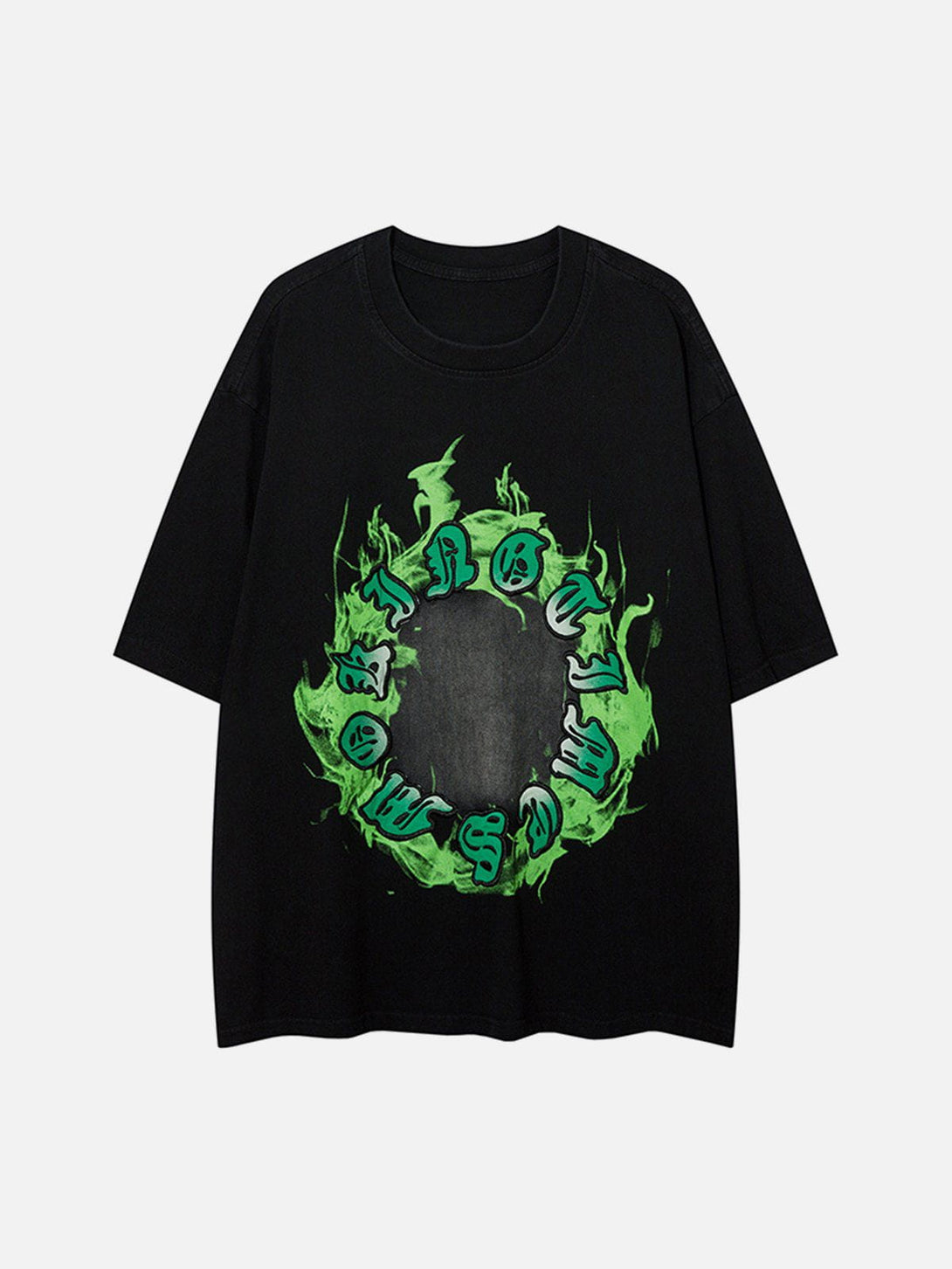 Helmiss - Symbols Print Tee- Streetwear Fashion - helmiss.com