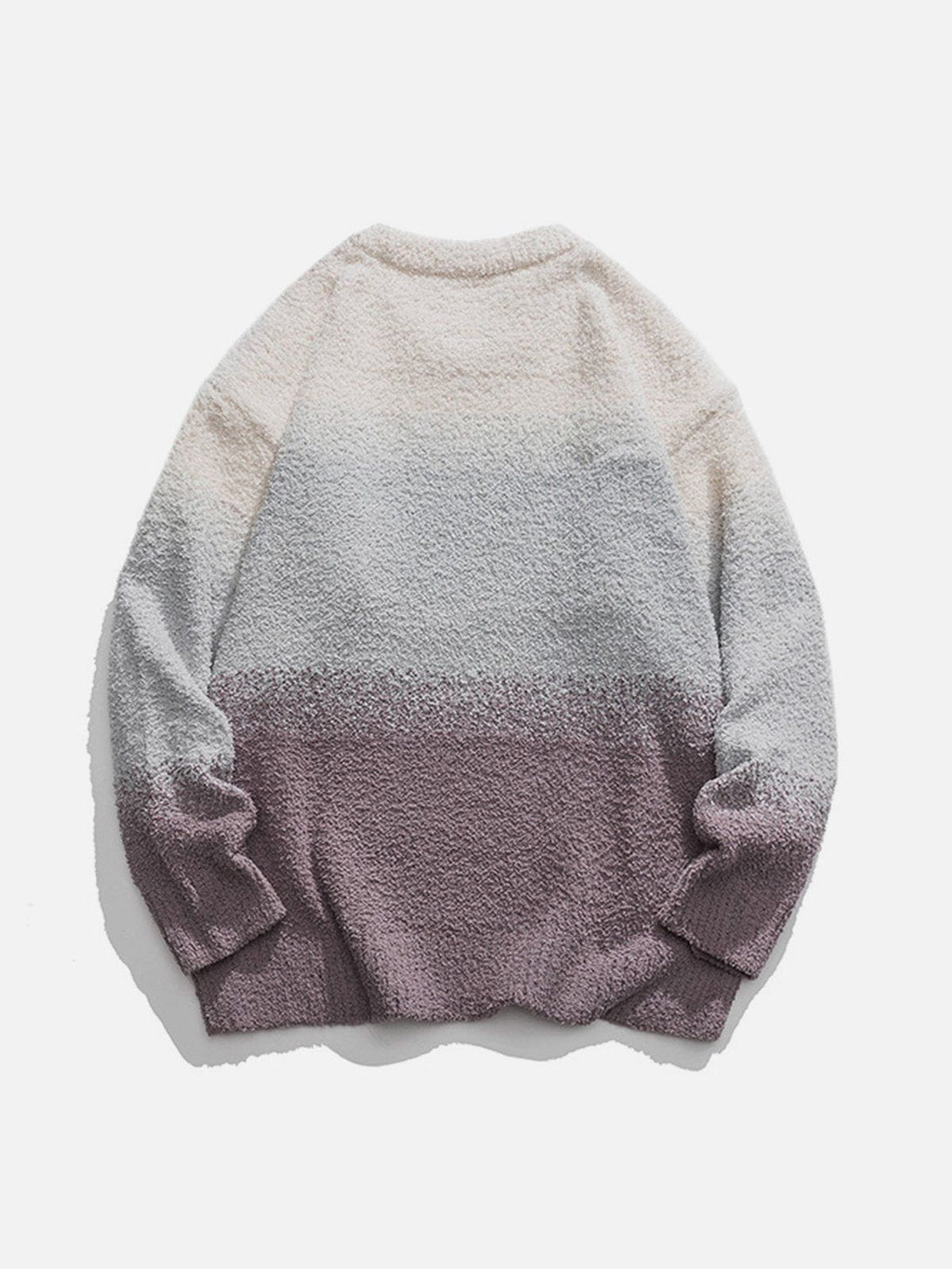 Helmiss - Three Colour Gradients Soft Sweater- Streetwear Fashion - helmiss.com