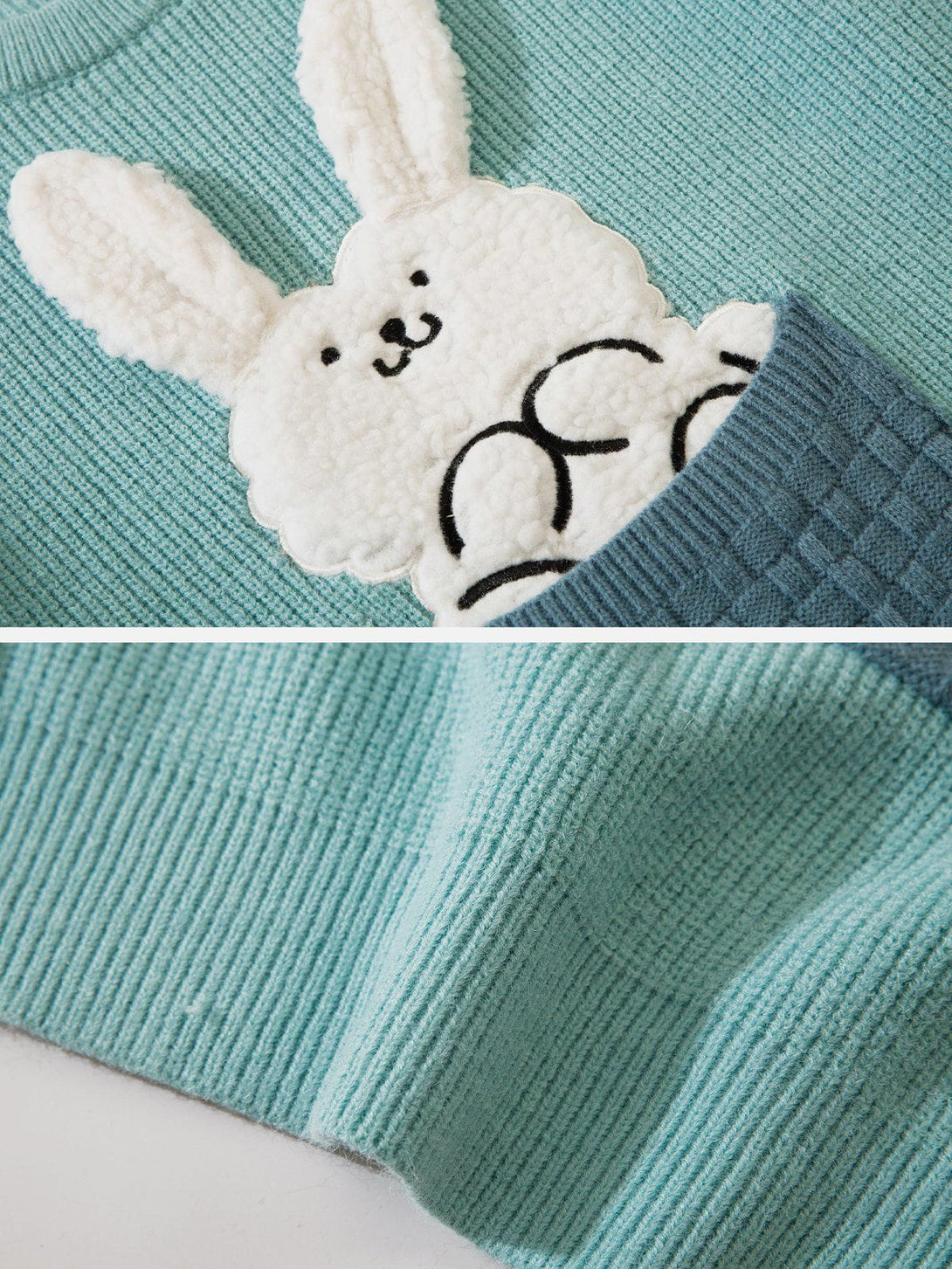 Helmiss - Three-Dimensional Rabbit Sweater- Streetwear Fashion - helmiss.com