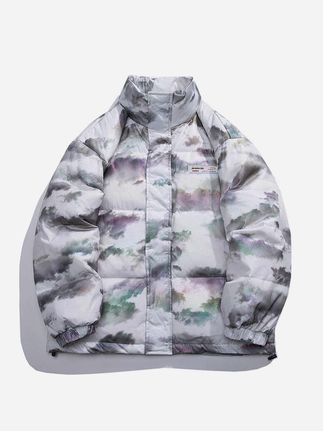 Helmiss - Tie Dye Camouflage Winter Coat- Streetwear Fashion - helmiss.com