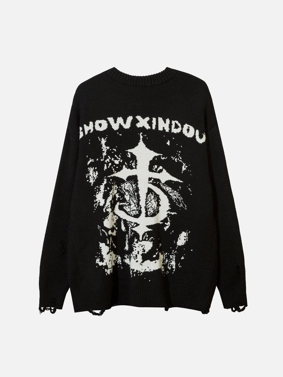 Helmiss - Tie Dye Crucifix Sweater- Streetwear Fashion - helmiss.com