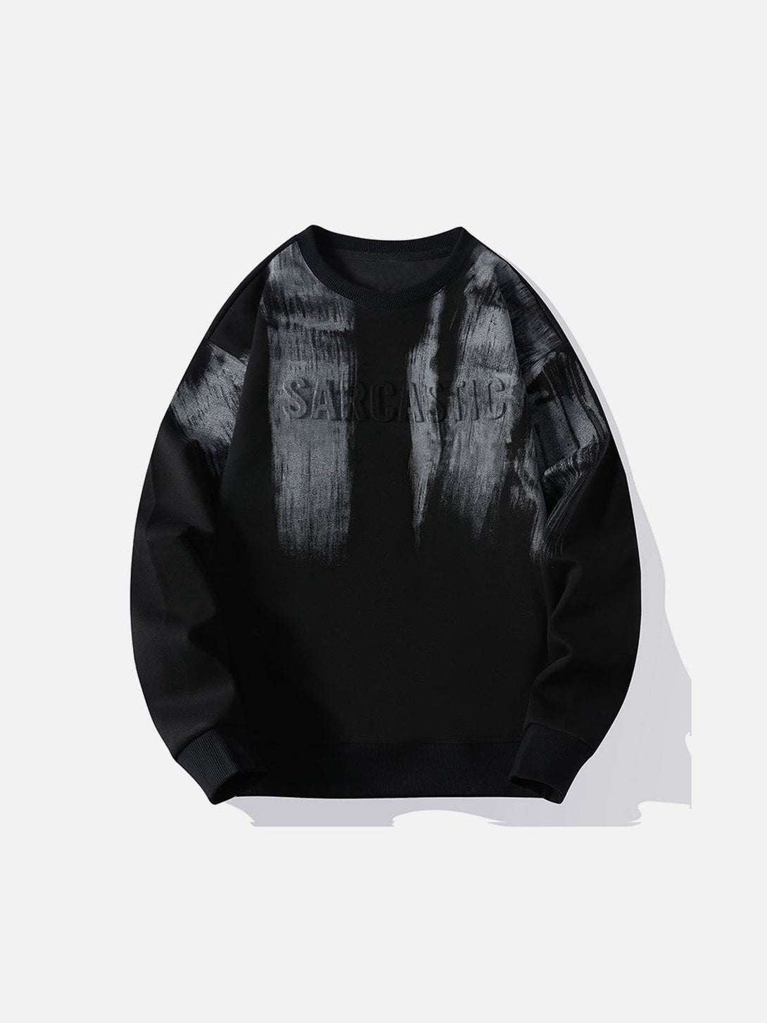 Helmiss - Tie Dye Monogram Print Sweatshirt- Streetwear Fashion - helmiss.com