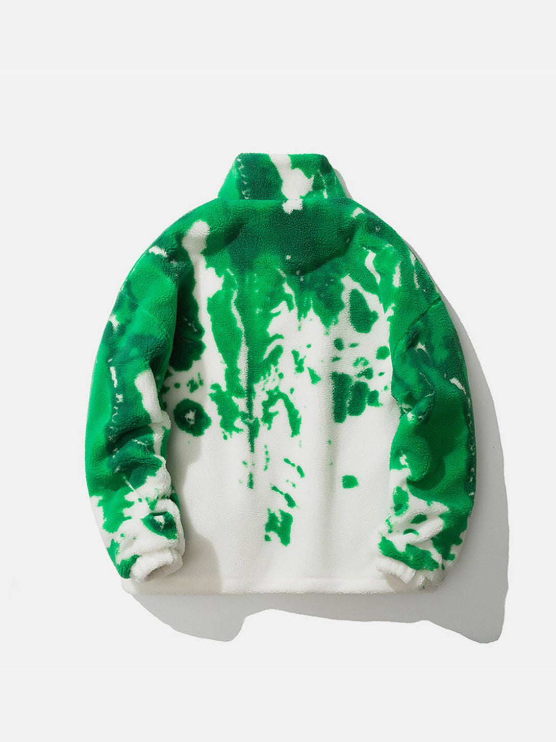 Helmiss - Tie Dye Sherpa Coat- Streetwear Fashion - helmiss.com