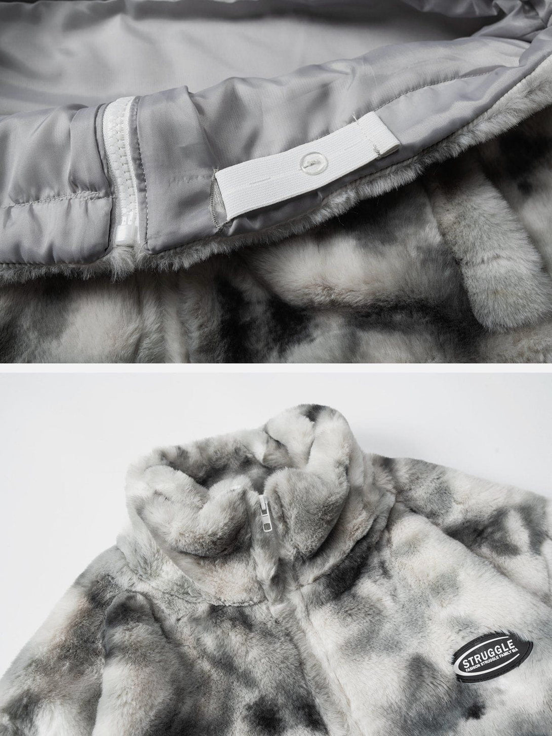 Helmiss - Tie-Dye Two-Wear Sherpa Suit- Streetwear Fashion - helmiss.com