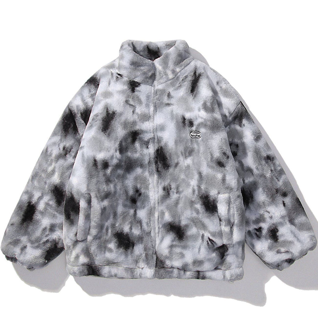 Helmiss - Tie Dye Winter Coat- Streetwear Fashion - helmiss.com