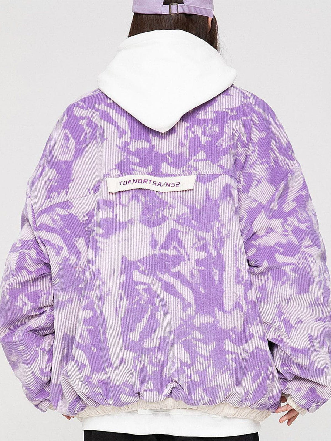 Helmiss - Tie-Dye Winter Coat- Streetwear Fashion - helmiss.com