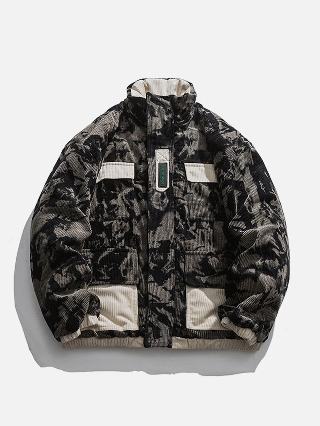 Helmiss - Tie-Dye Winter Coat- Streetwear Fashion - helmiss.com