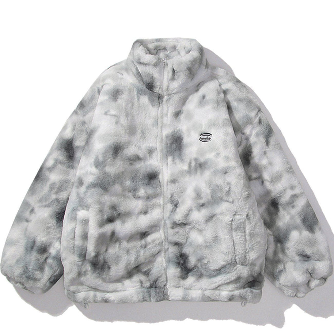 Helmiss - Tie Dye Winter Coat- Streetwear Fashion - helmiss.com