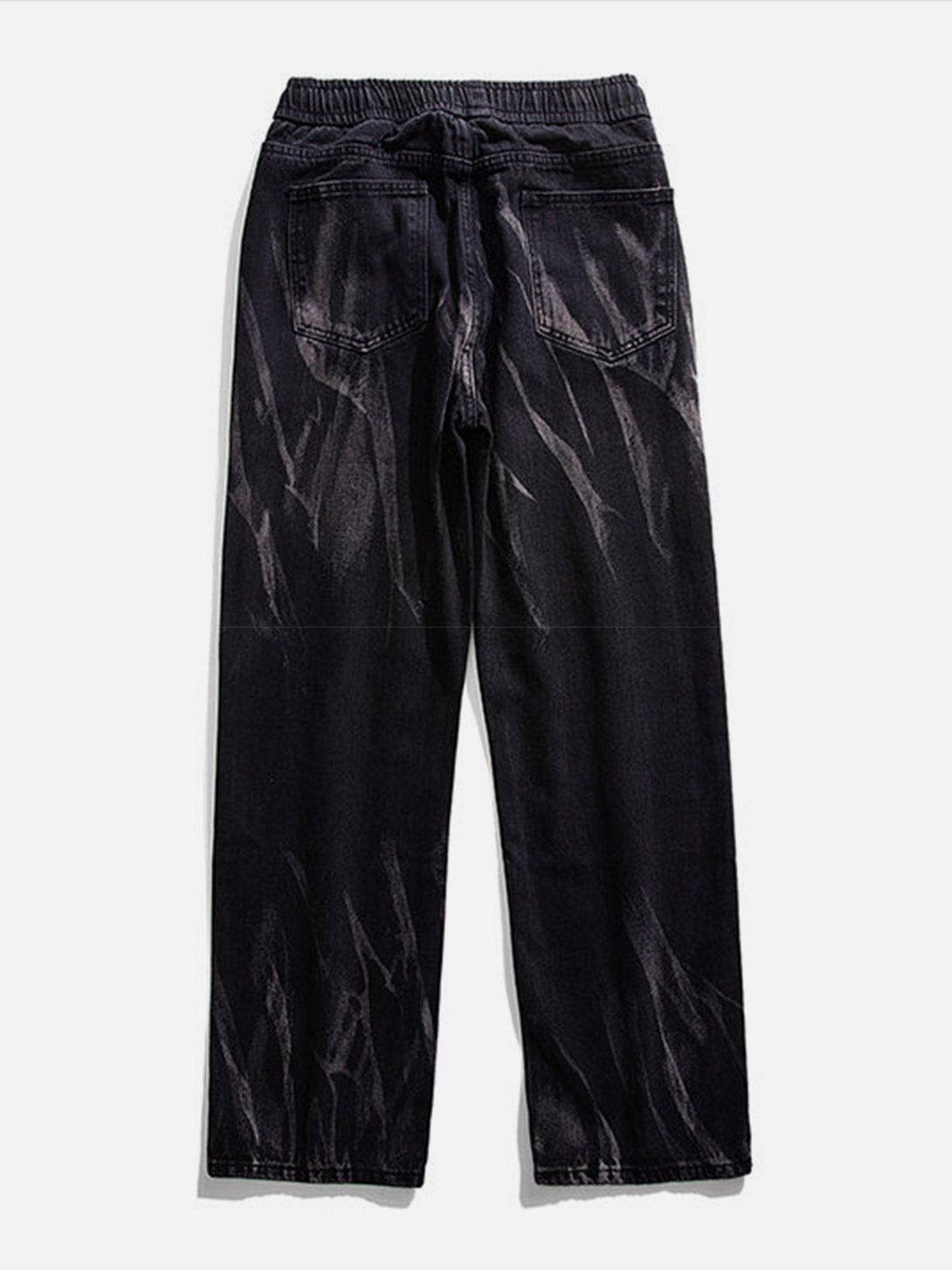 Helmiss - Tie-dye Print Jeans- Streetwear Fashion - helmiss.com