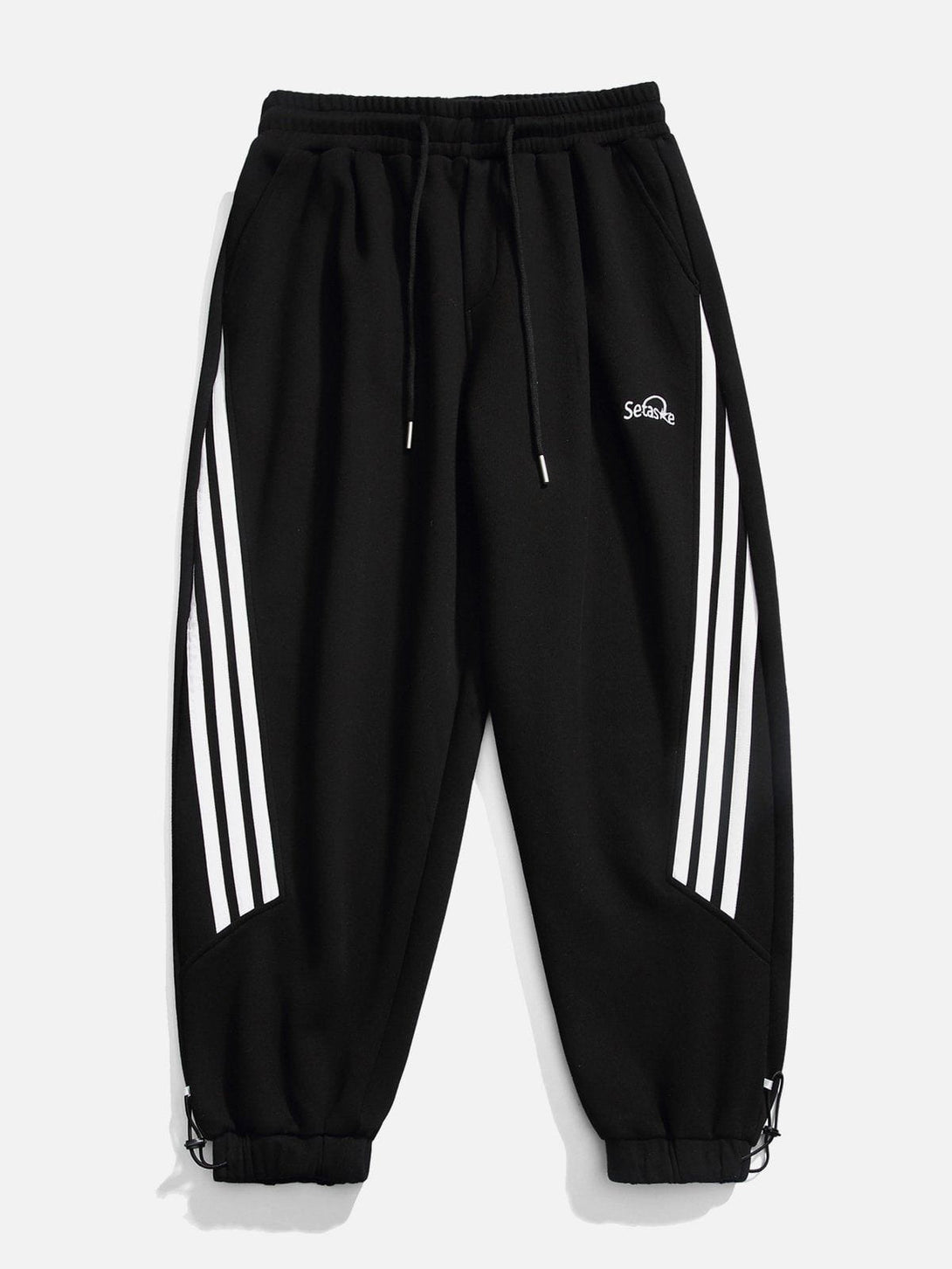 Helmiss - Tilt Stripe Sweatpants- Streetwear Fashion - helmiss.com