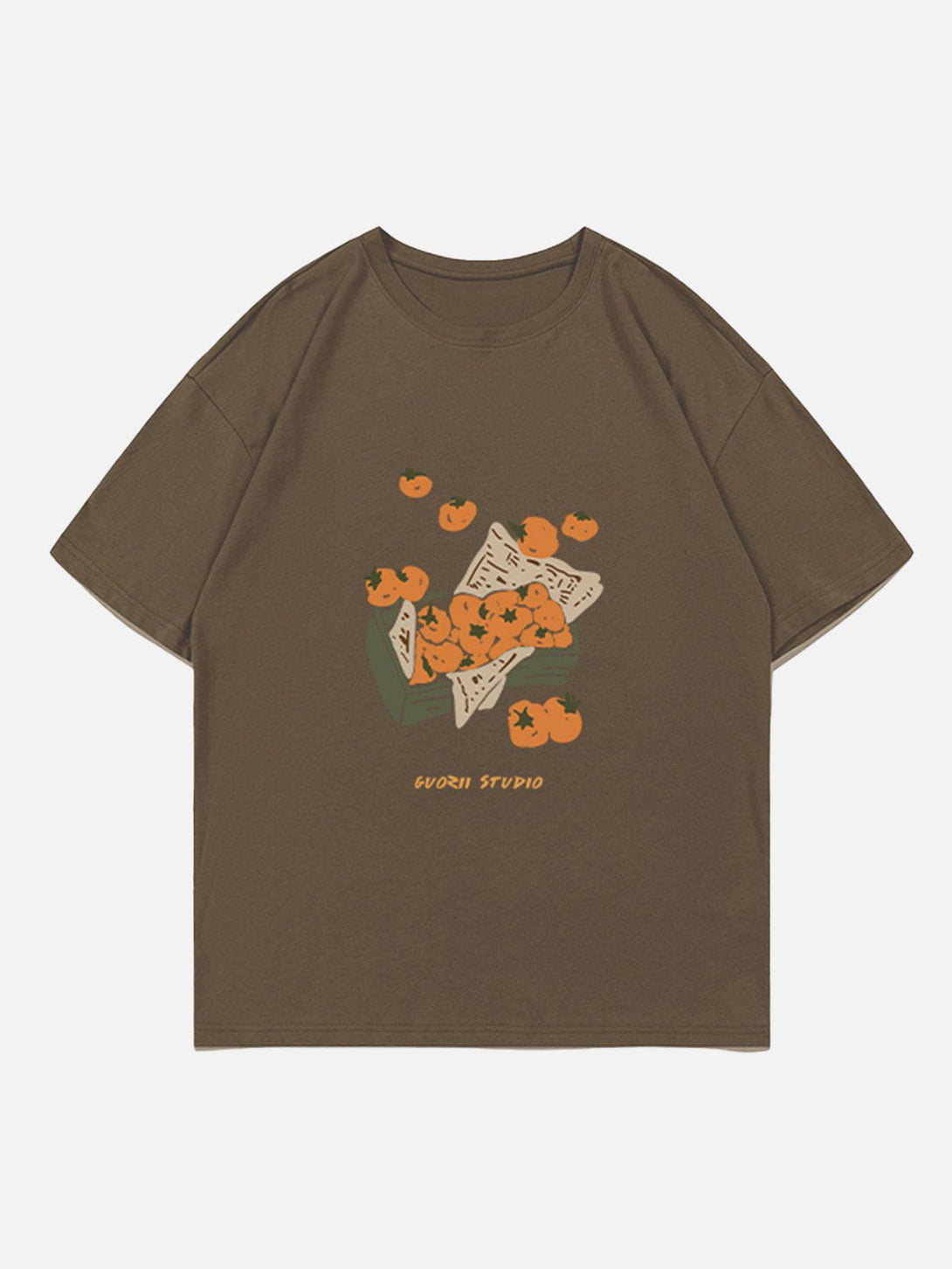 Helmiss - Tomatoes Print Tee- Streetwear Fashion - helmiss.com