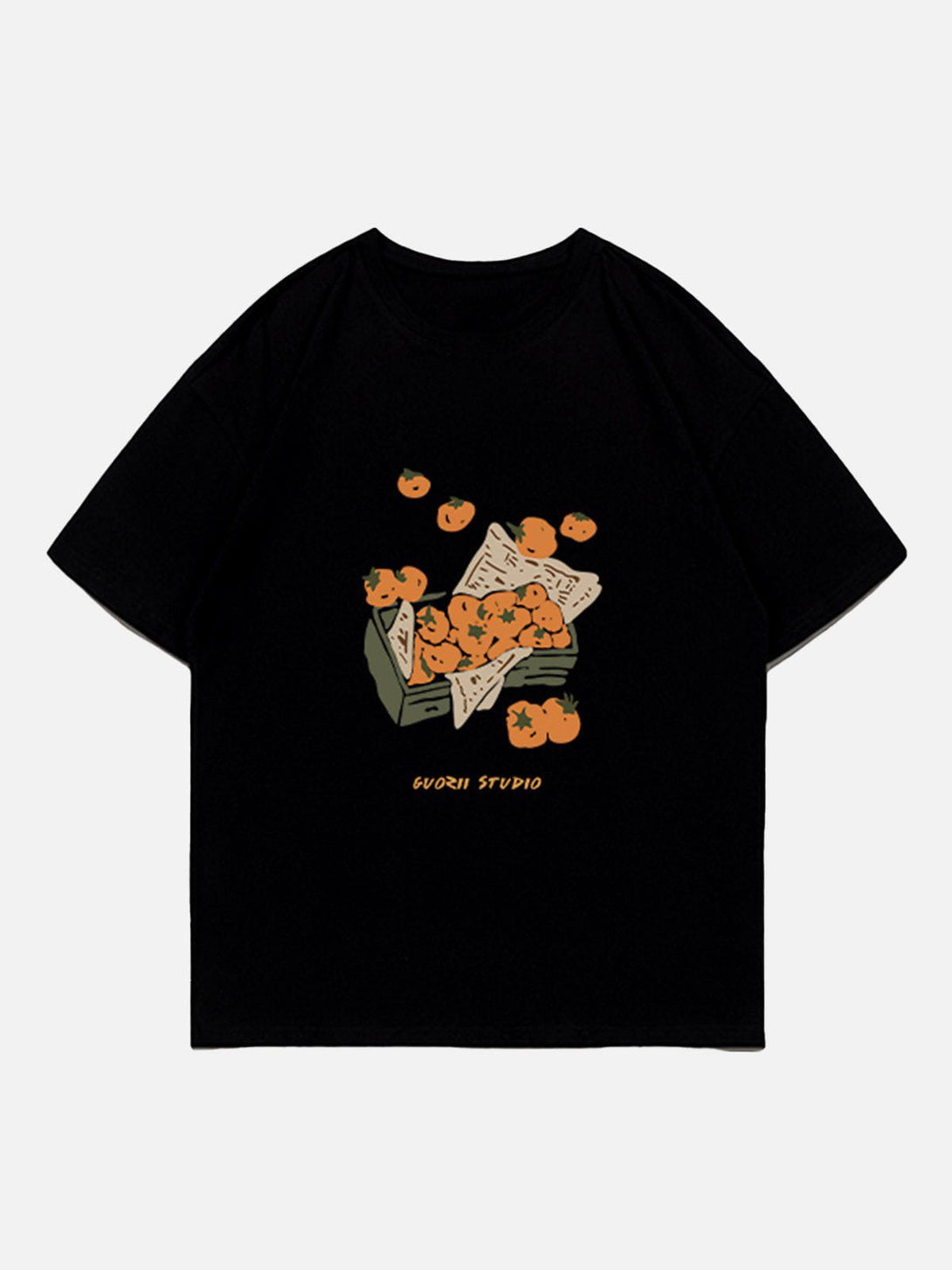 Helmiss - Tomatoes Print Tee- Streetwear Fashion - helmiss.com