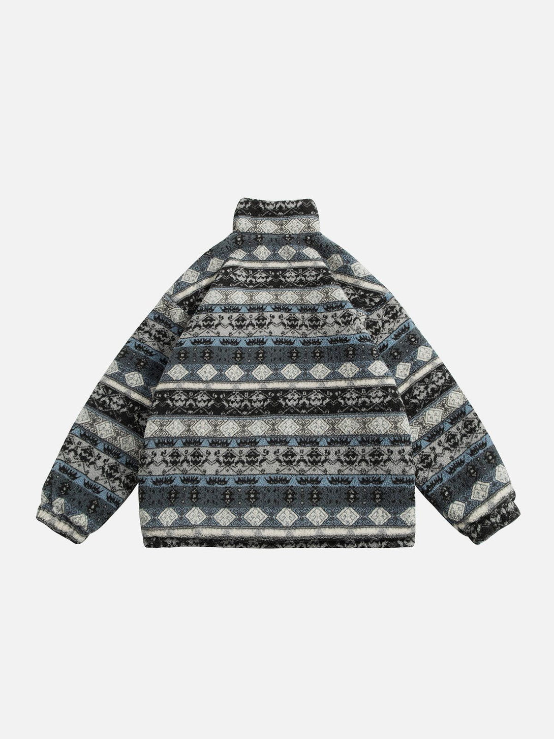 Helmiss - Tribal Vintage Pattern Winter Coat- Streetwear Fashion - helmiss.com