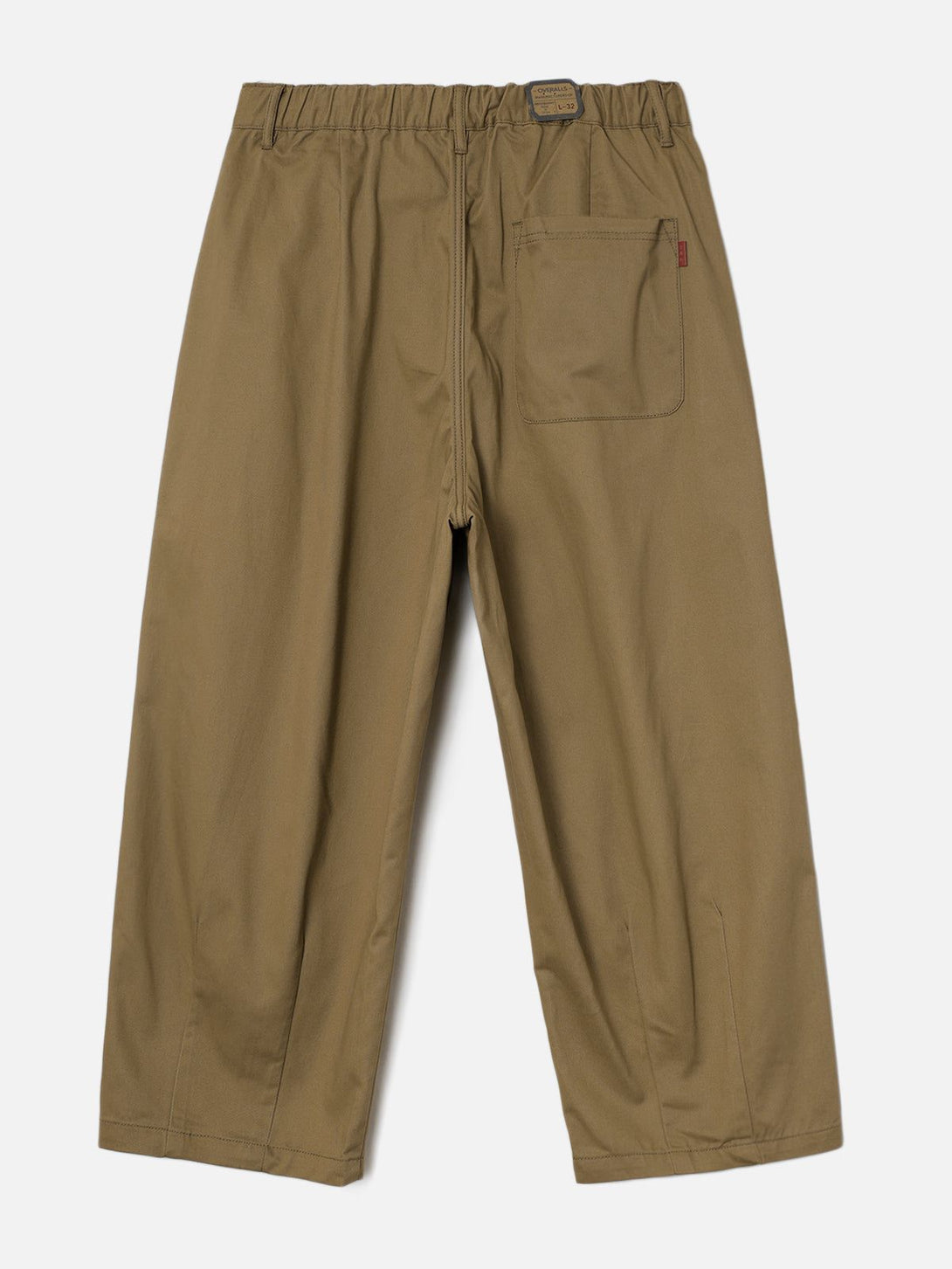 Helmiss - Twill Wide Leg Solid Pants- Streetwear Fashion - helmiss.com