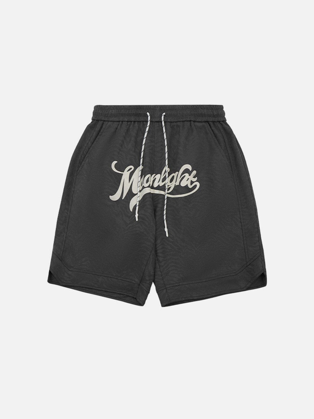 Helmiss - Twisted Stripes Drawstring Shorts- Streetwear Fashion - helmiss.com