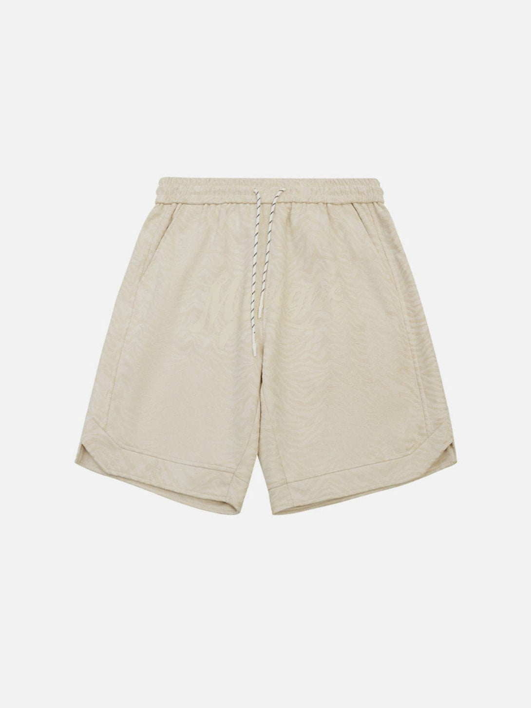 Helmiss - Twisted Stripes Drawstring Shorts- Streetwear Fashion - helmiss.com