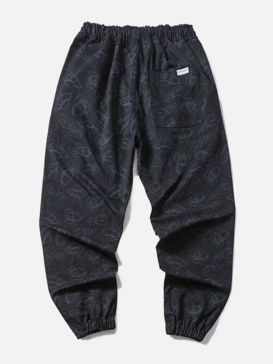 Helmiss - UFO Pattern Pants- Streetwear Fashion - helmiss.com