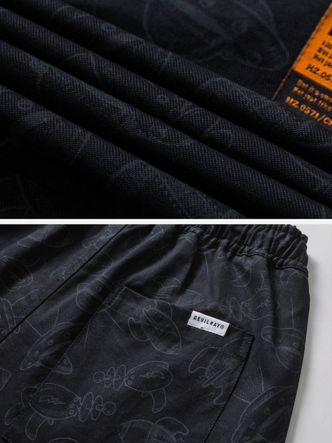 Helmiss - UFO Pattern Pants- Streetwear Fashion - helmiss.com