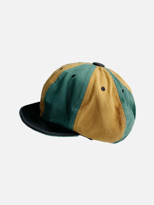 Helmiss - Vintage Color Block Casual Hat- Streetwear Fashion - helmiss.com