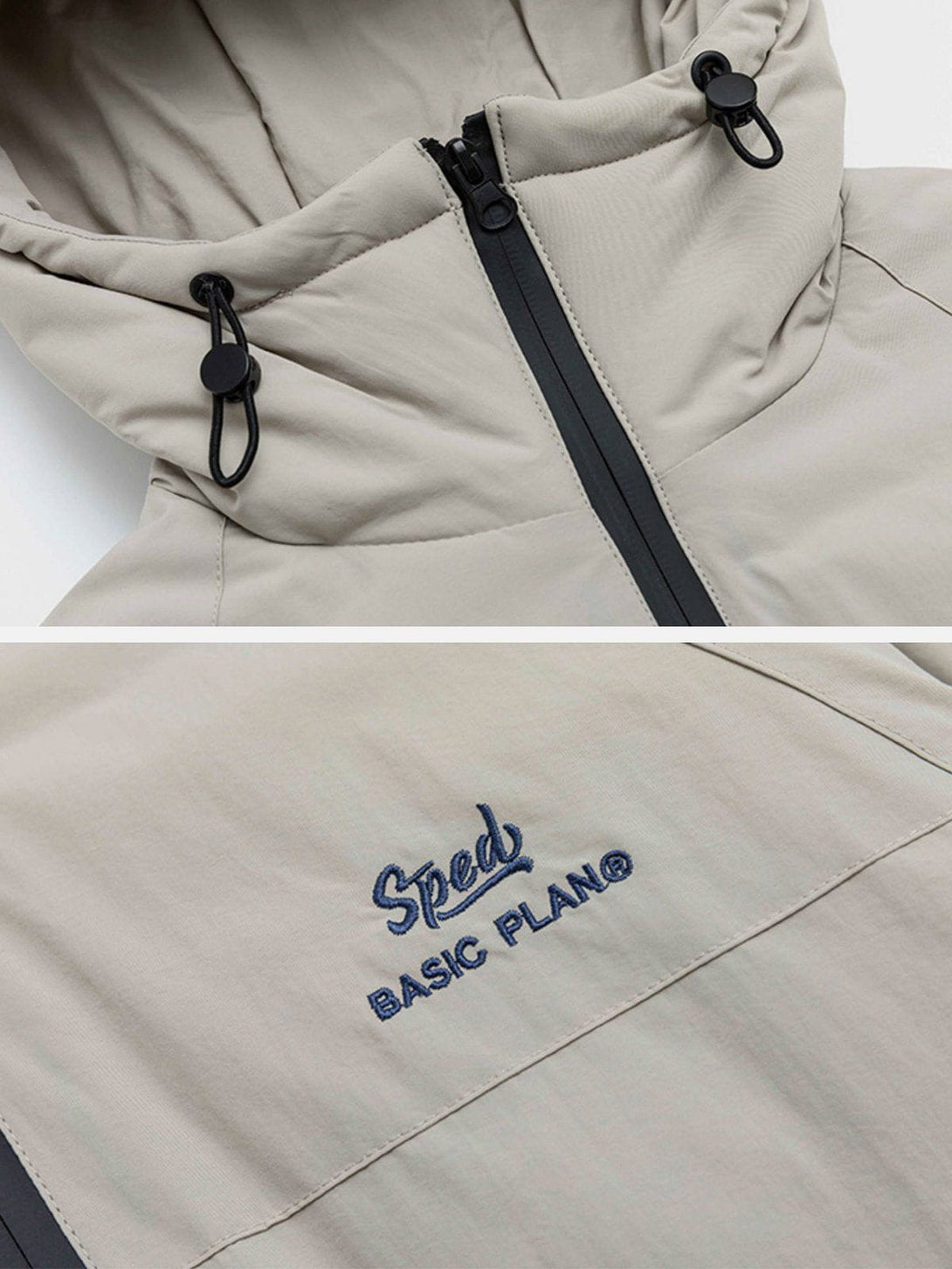 Helmiss - Vintage Drawstring Anorak- Streetwear Fashion - helmiss.com