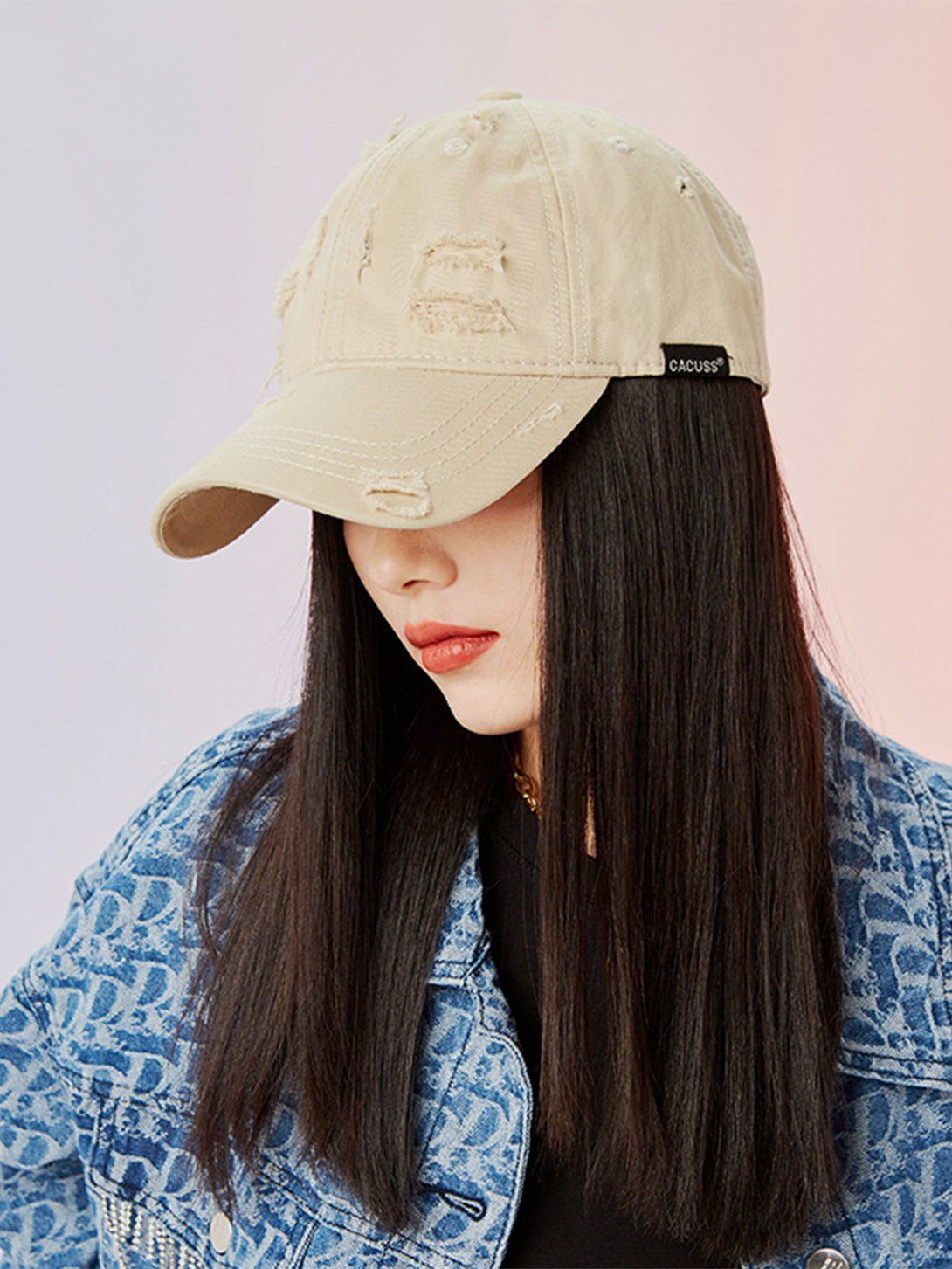 Helmiss - Vintage Hole Baseball Cap- Streetwear Fashion - helmiss.com