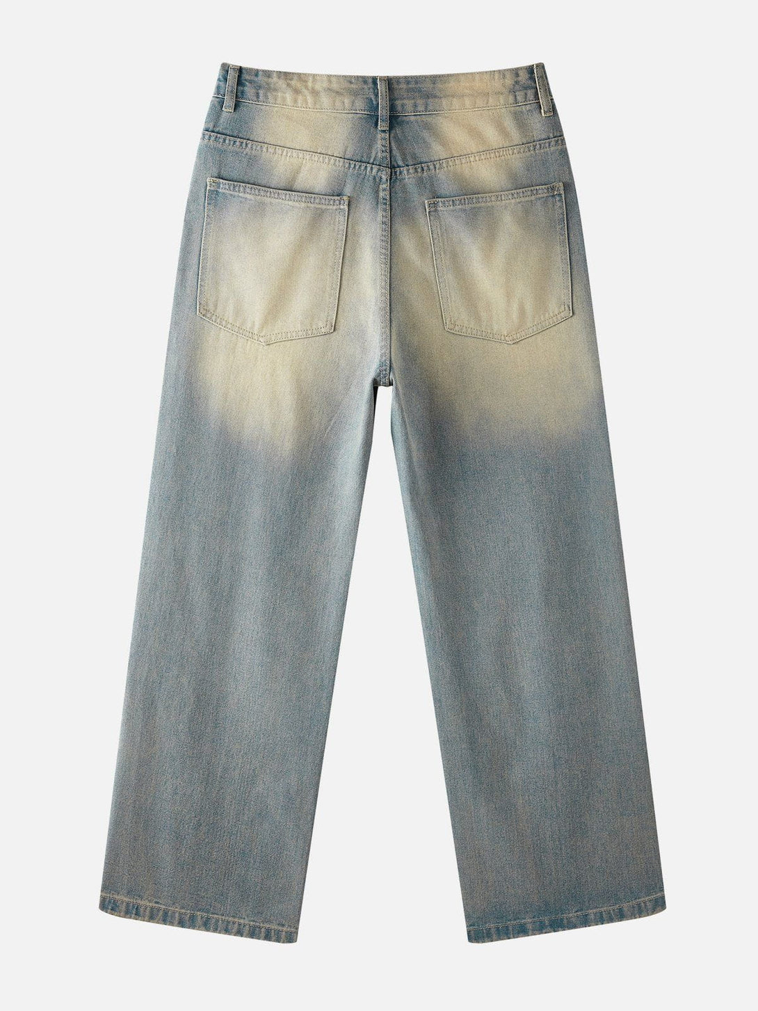 Helmiss - Vintage Hole Washed Jeans- Streetwear Fashion - helmiss.com