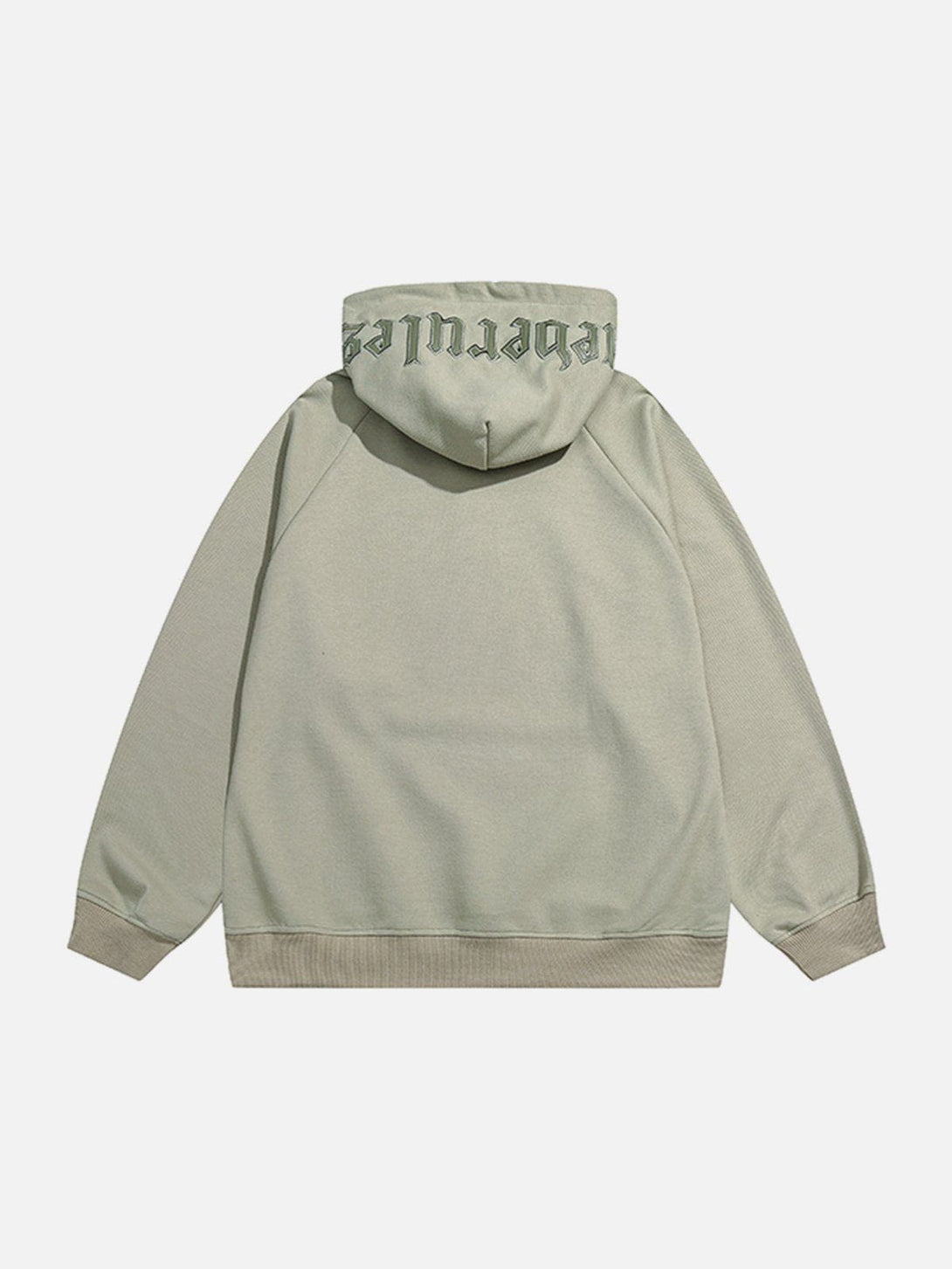 Helmiss - Vintage Letter Embroidery Hoodie- Streetwear Fashion - helmiss.com