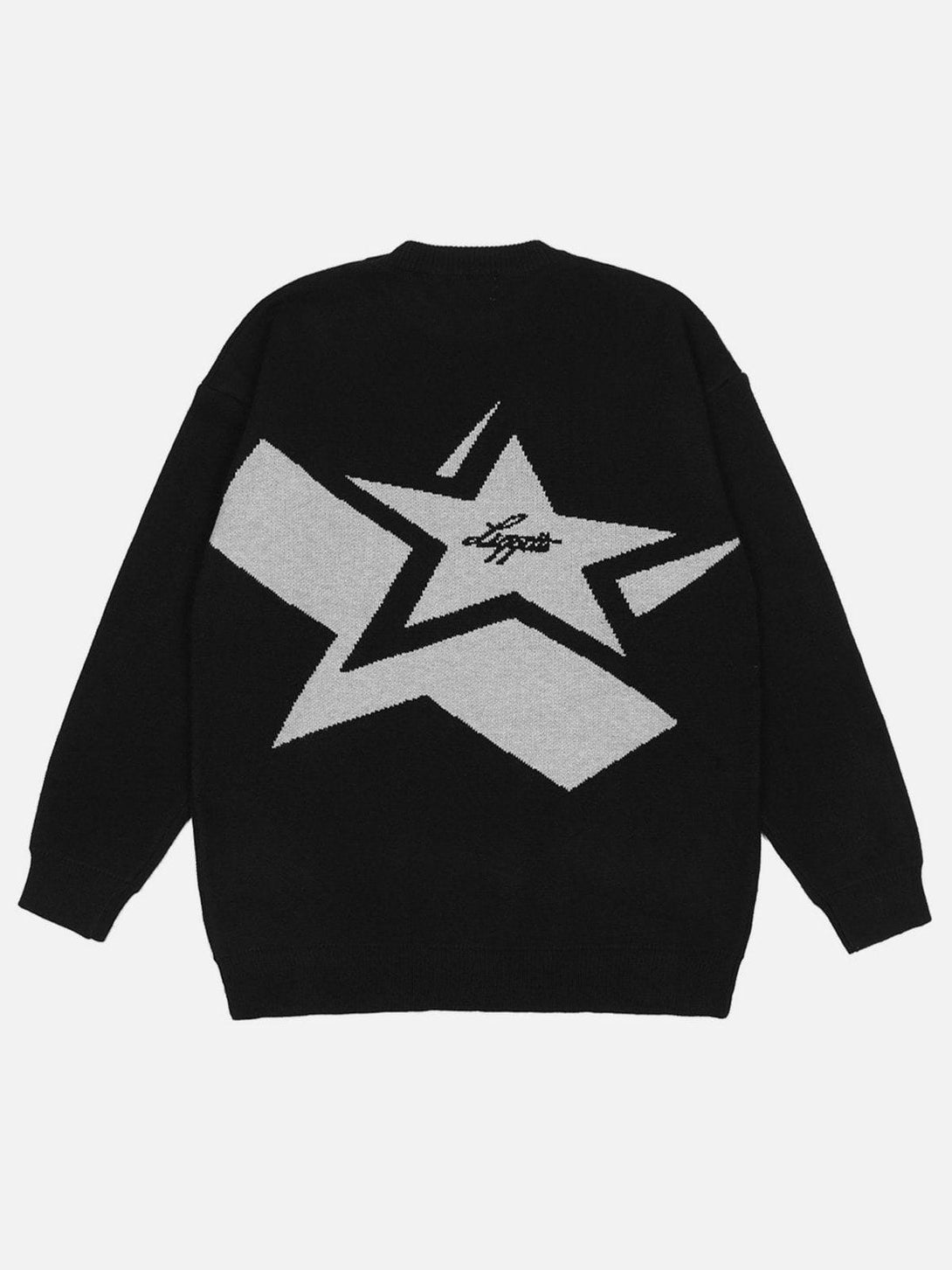 Helmiss - Vintage Pullover Sweater- Streetwear Fashion - helmiss.com