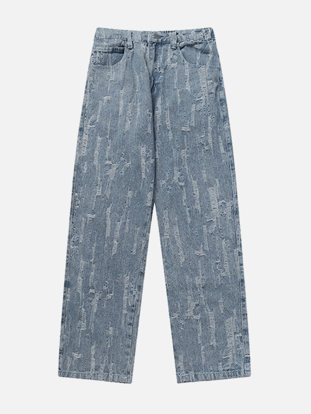 Helmiss - Vintage Scratched Jeans- Streetwear Fashion - helmiss.com