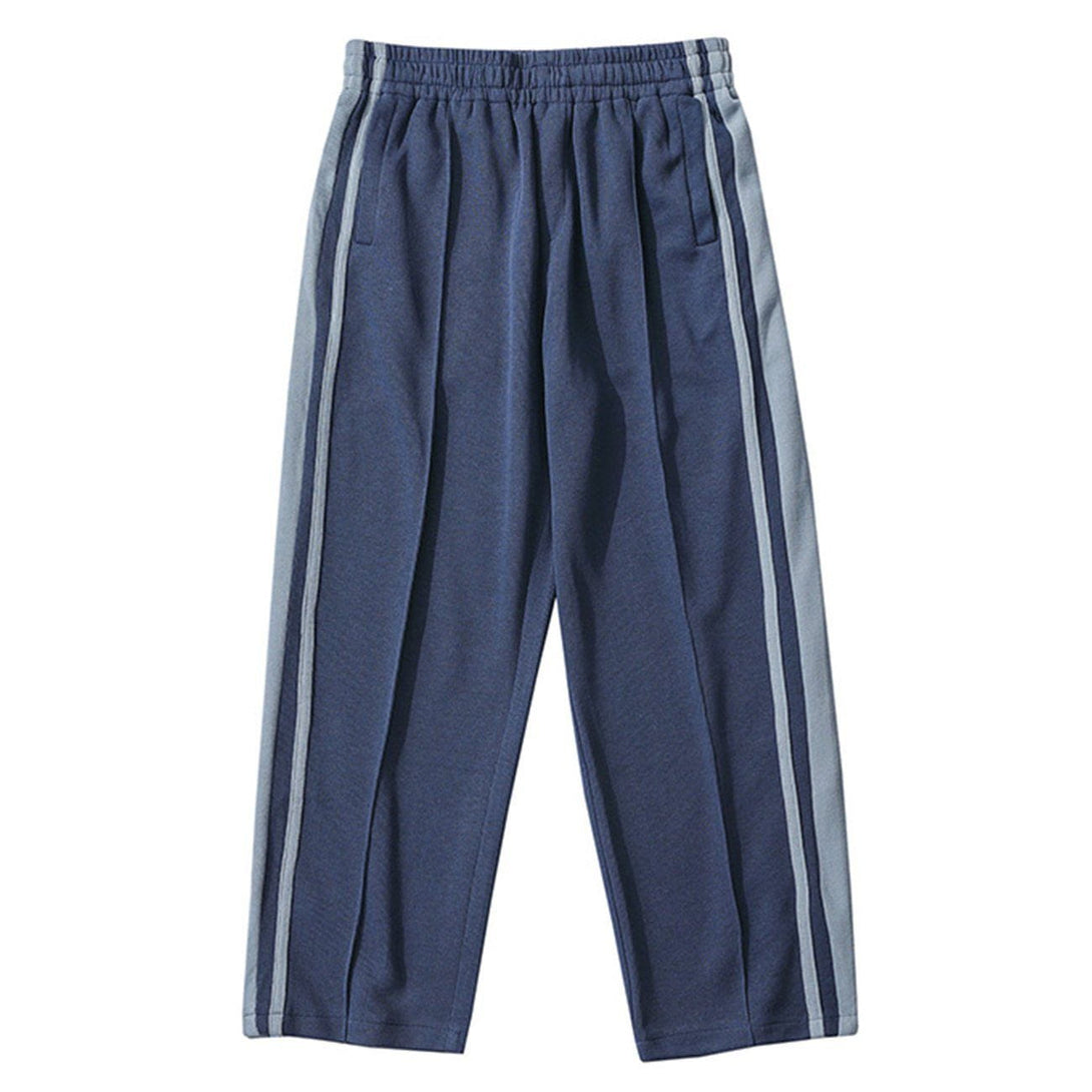 Helmiss - Vintage Side Stripe Track Pants- Streetwear Fashion - helmiss.com