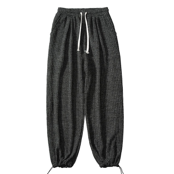 Helmiss - Vintage Simple Knit Sweatpants- Streetwear Fashion - helmiss.com