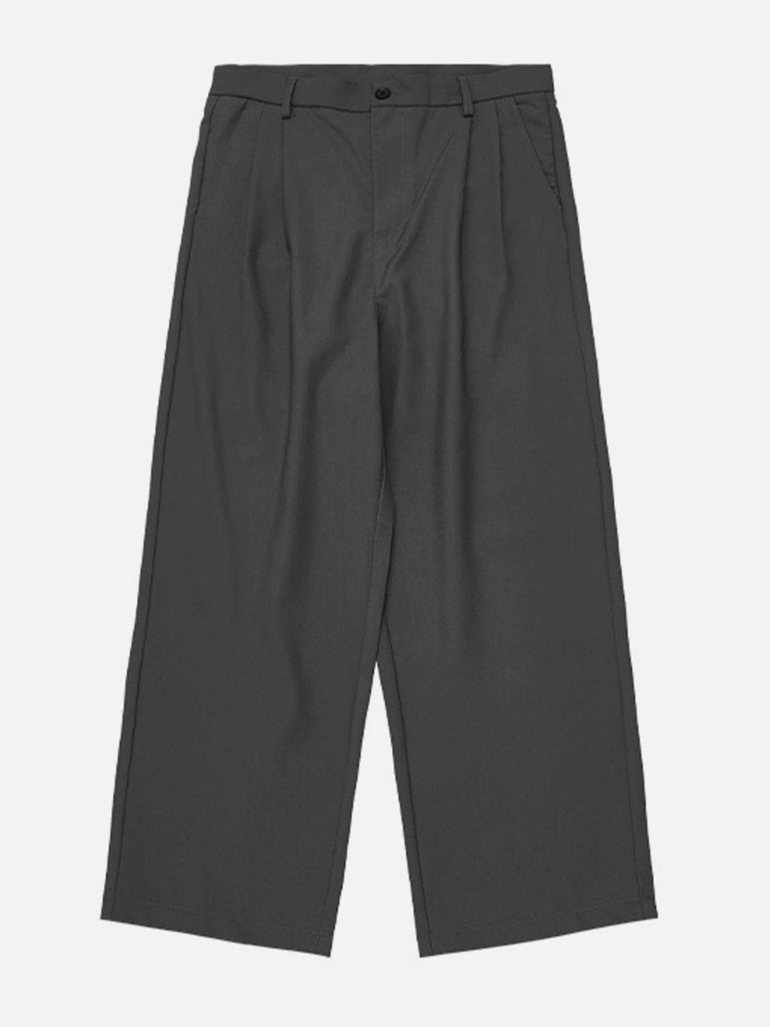 Helmiss - Vintage Solid Loose Pants- Streetwear Fashion - helmiss.com