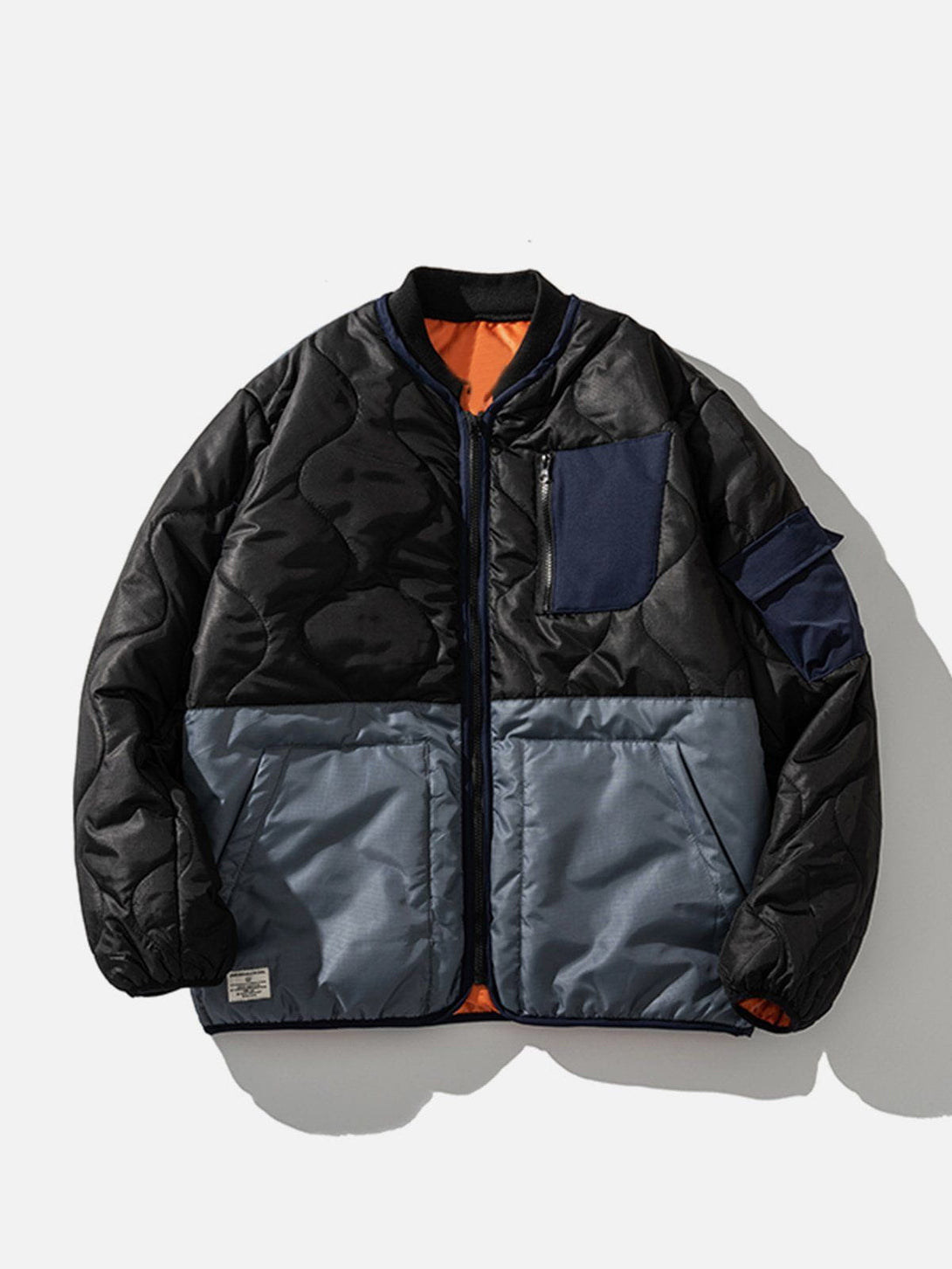 Helmiss - Vintage Splicing Winter Coat- Streetwear Fashion - helmiss.com