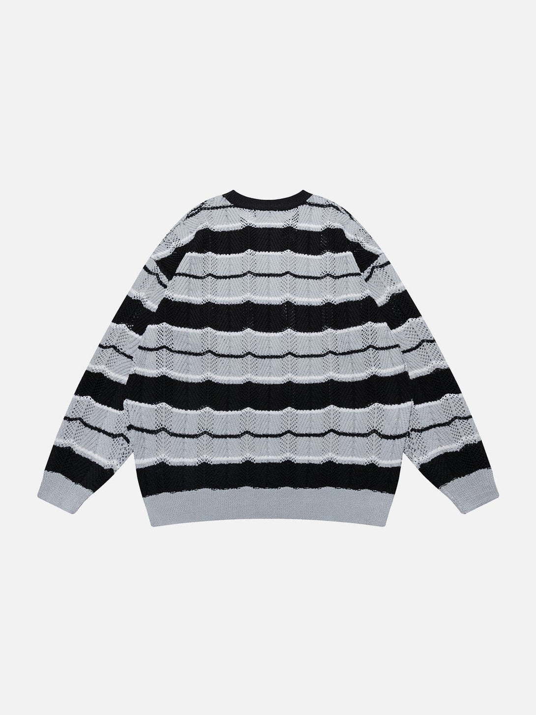 Helmiss - Vintage Stripe Sweater- Streetwear Fashion - helmiss.com