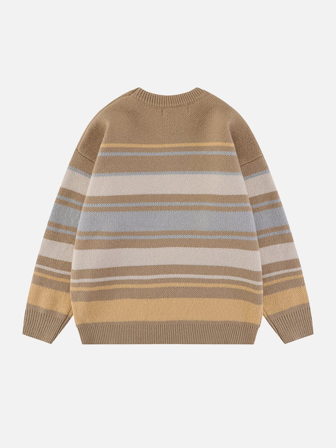 Helmiss - Vintage Stripes Sweater- Streetwear Fashion - helmiss.com