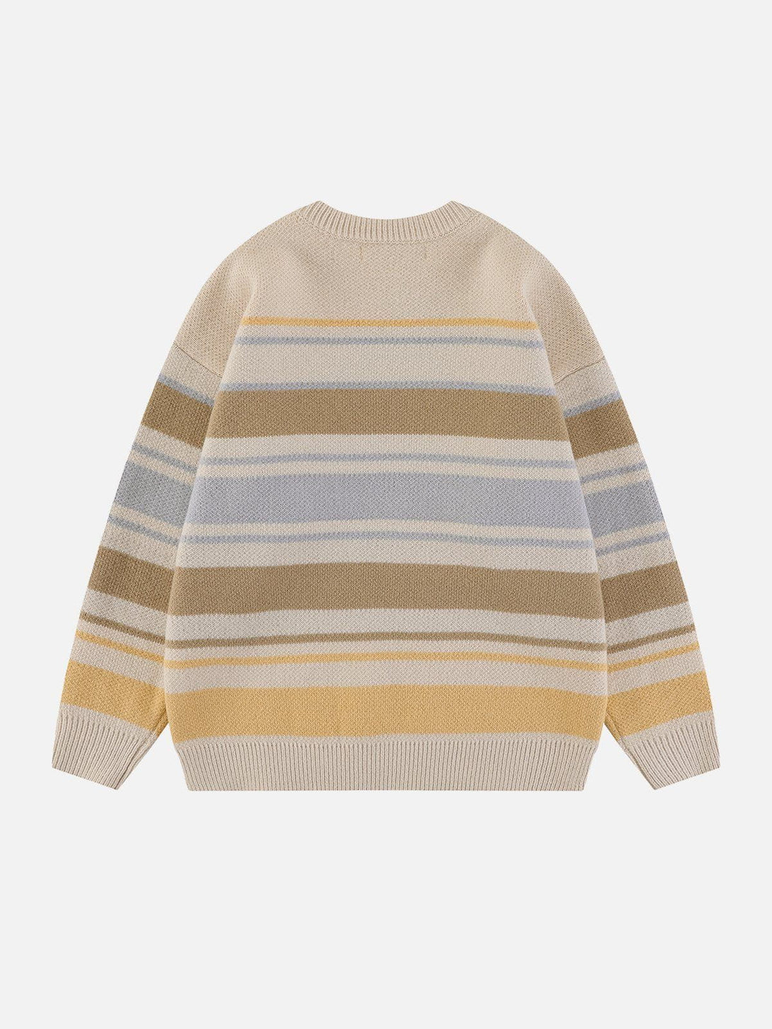 Helmiss - Vintage Stripes Sweater- Streetwear Fashion - helmiss.com